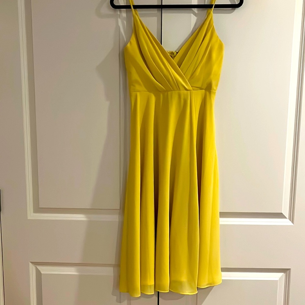 Yellow dress